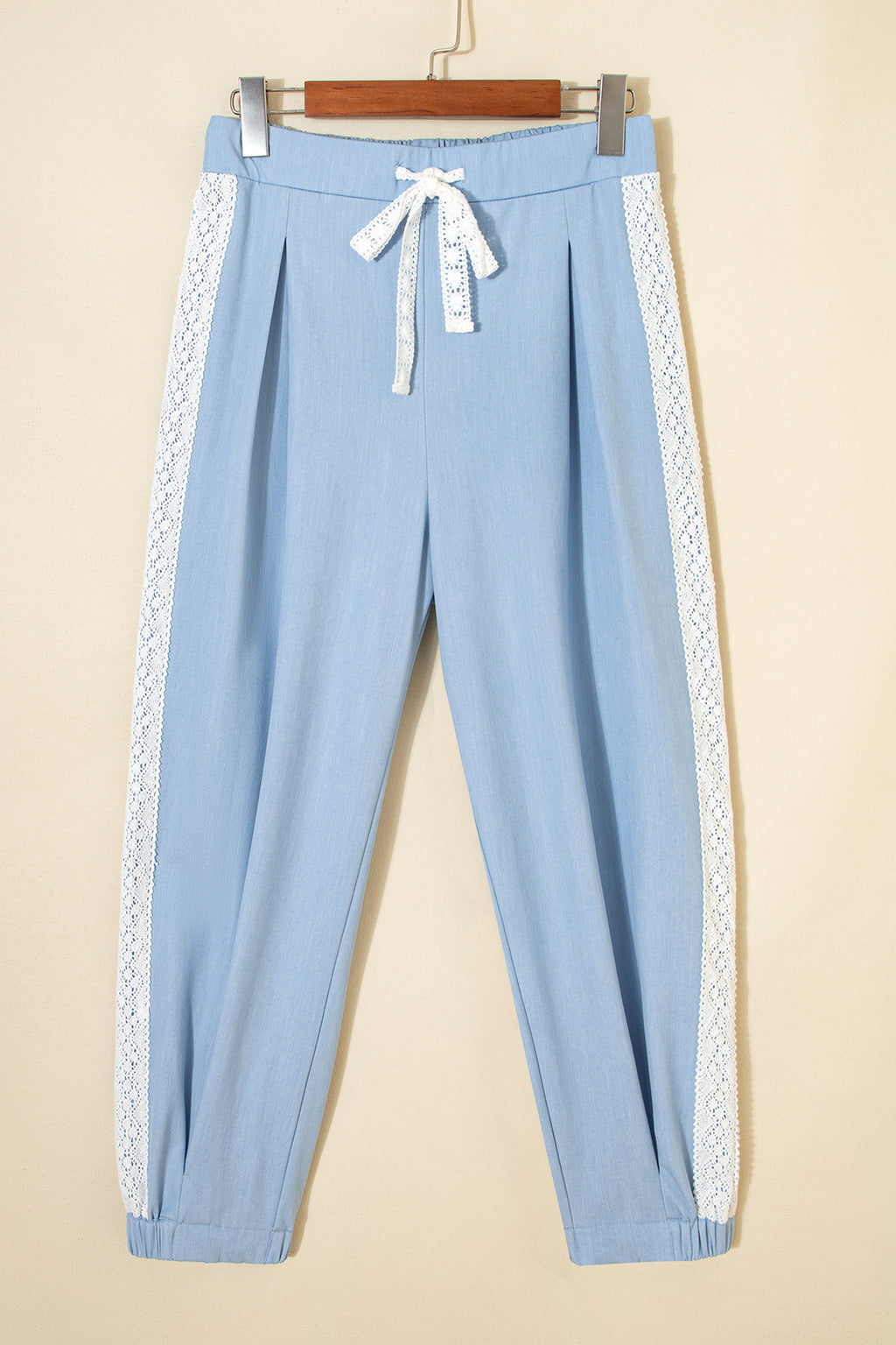 Kelly Blue Wide Leg Slouchy Pants
