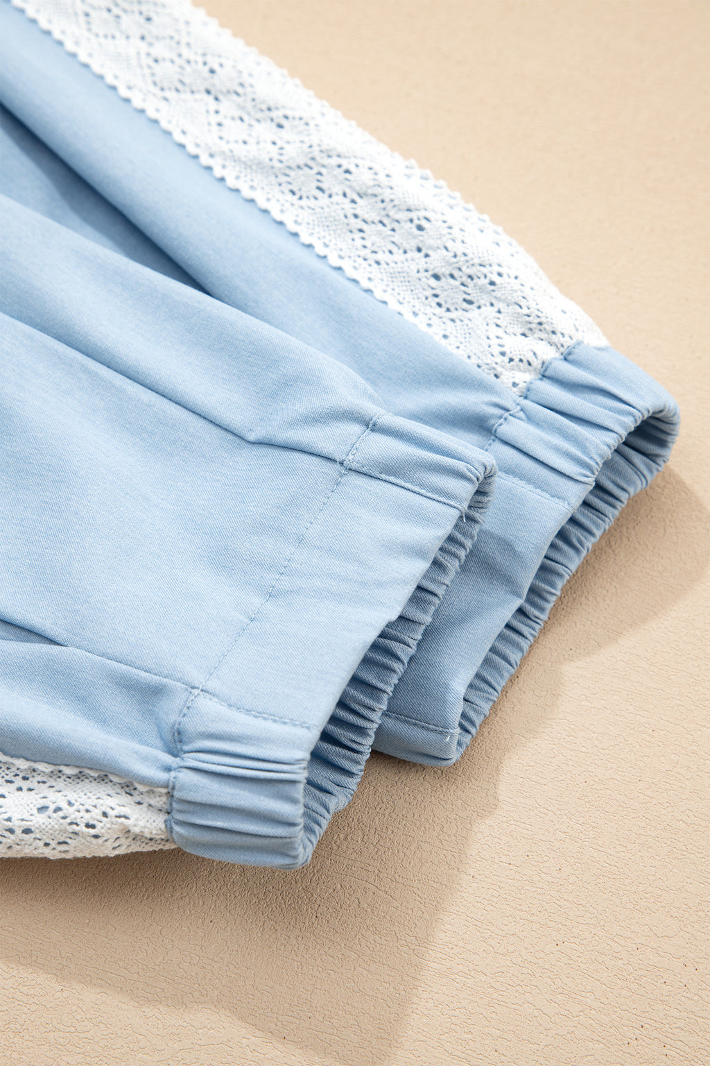 Kelly Blue Wide Leg Slouchy Pants
