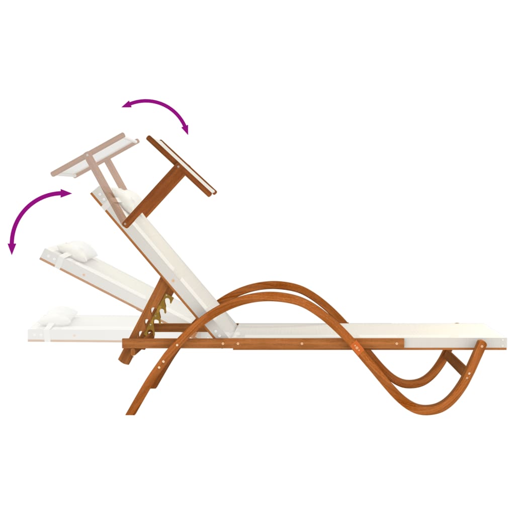 Summer Lounger  - Chair with Canopy Furniture