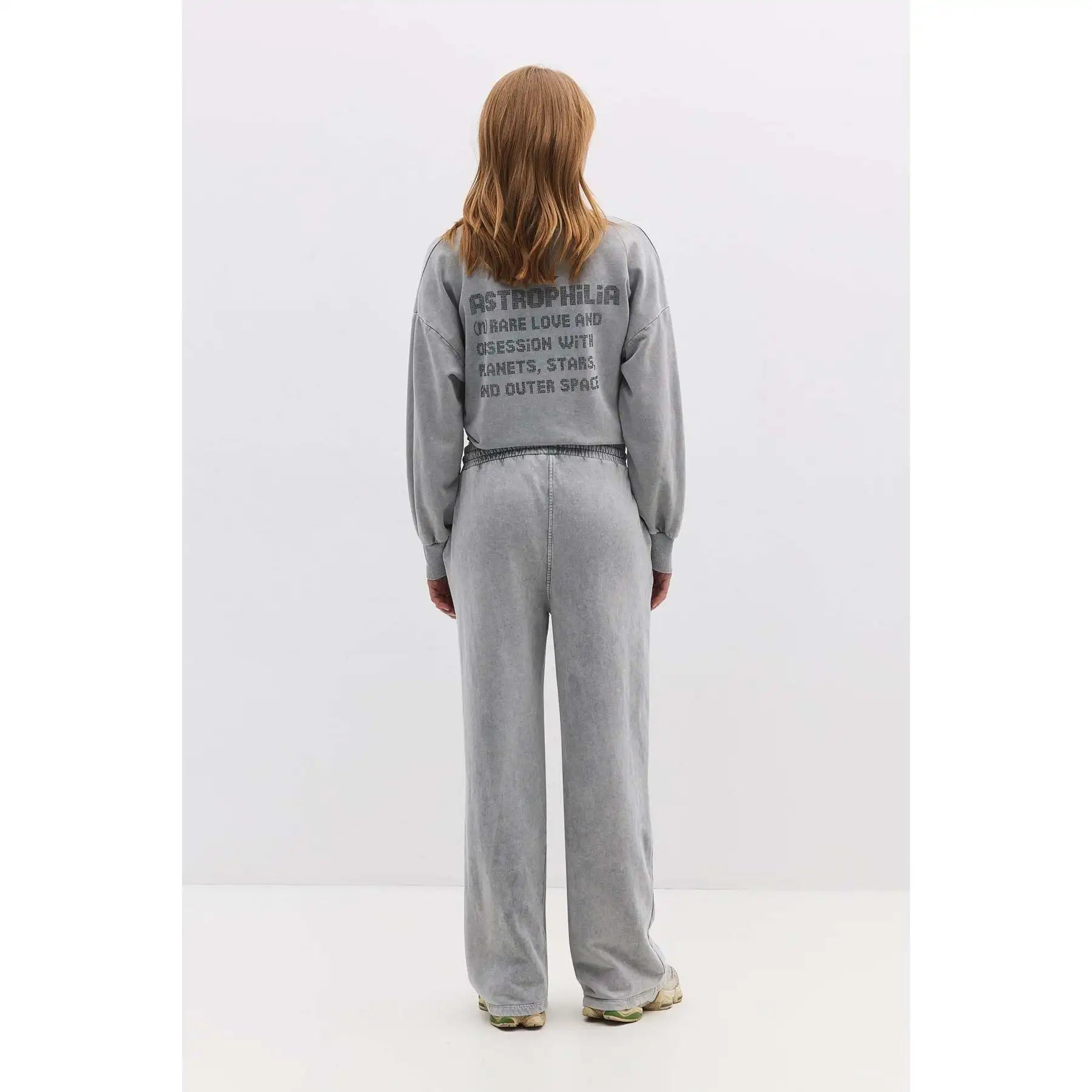 Elastic Waist Wide Leg