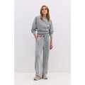 Elastic Waist Wide Leg