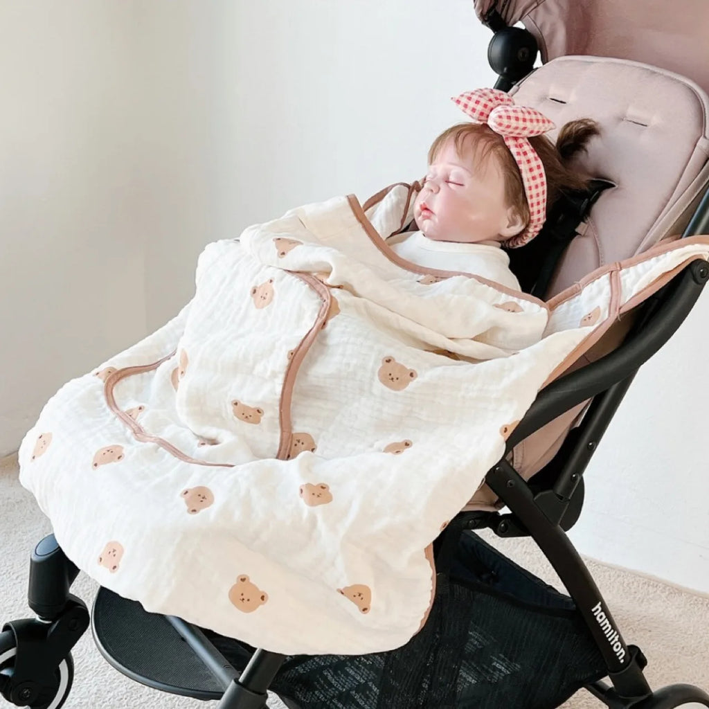 Baby Swaddles Wrap for Boys and Girls Swaddle Blanket for Newborns, Baby Sleeping Bag 3-6 Months Cotton