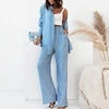 Oversized Shirt Wide Leg