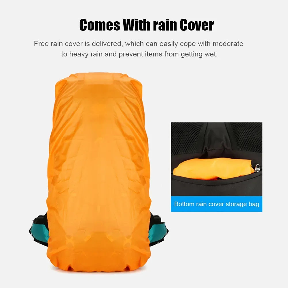 MKW2065 Durable 60L Outdoor Backpack