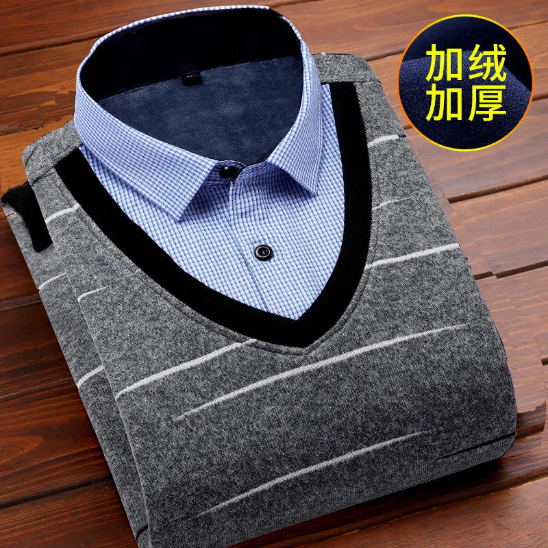 Fleece-Lined Shirt — Winter Essentials