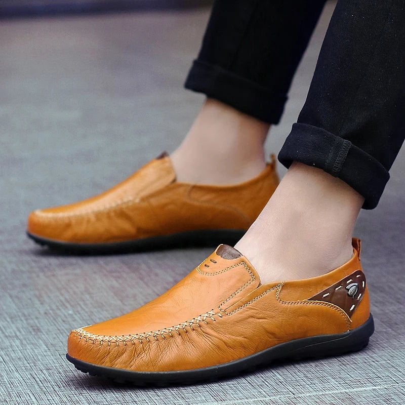 Leather Shoes Men Fashion