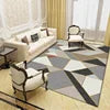 Modern Nordic Printed 10mm Ins Style Polyester Carpet Simple Atmosphere Bedroom Bedside Blanket for Living Room Floor