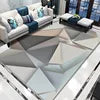 Modern Nordic Printed 10mm Ins Style Polyester Carpet Simple Atmosphere Bedroom Bedside Blanket for Living Room Floor