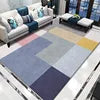 Modern Nordic Printed 10mm Ins Style Polyester Carpet Simple Atmosphere Bedroom Bedside Blanket for Living Room Floor