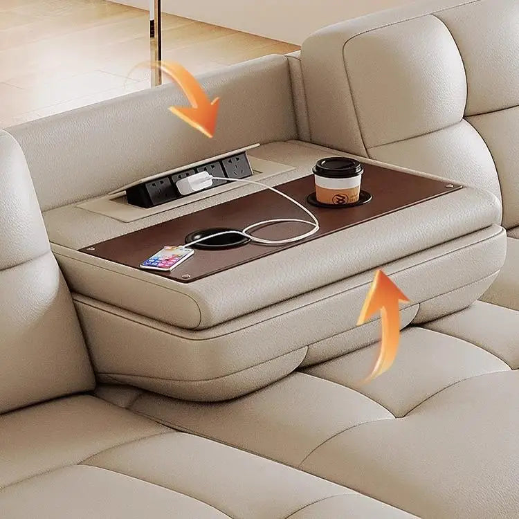 Modern Electric Genuine Leather