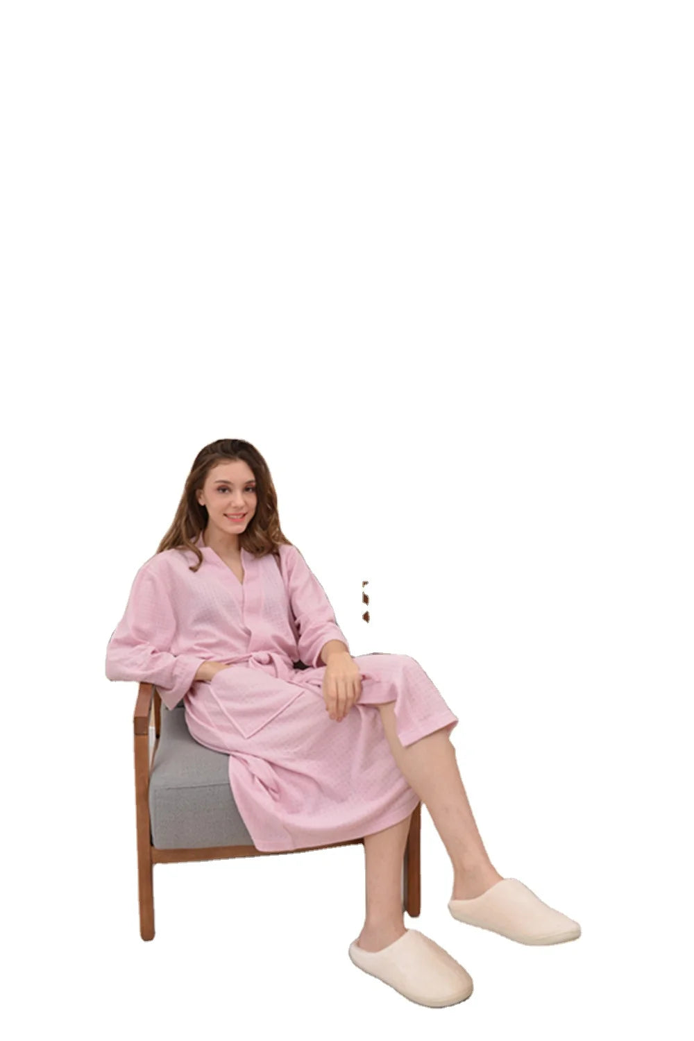 Factory Wholesale Microfiber Waffle Bathrobe Hotel Spa Robe With Low Price