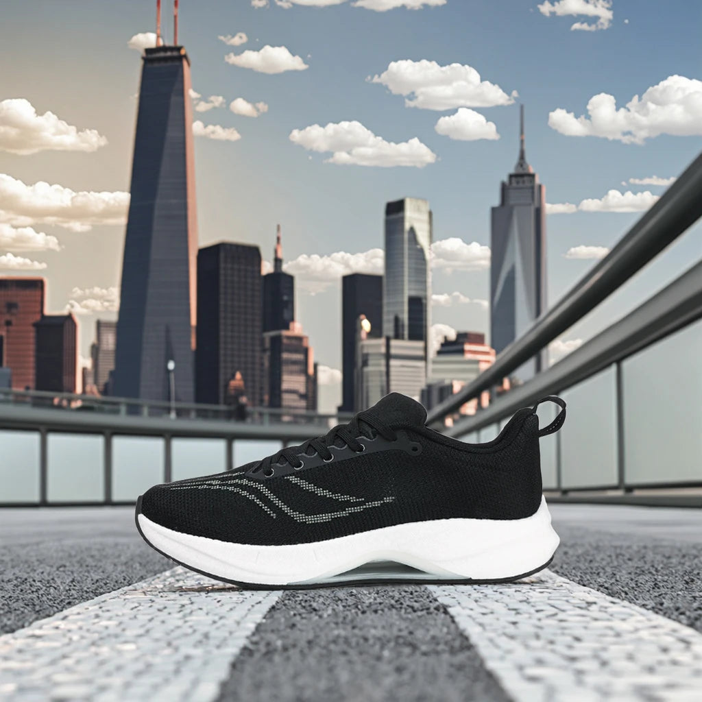 2025 LIAO Weshine Professional Sports Running Shoes for Men & Women Shock Absorption & Non-Slip Sole for Summer Outdoor Jogging