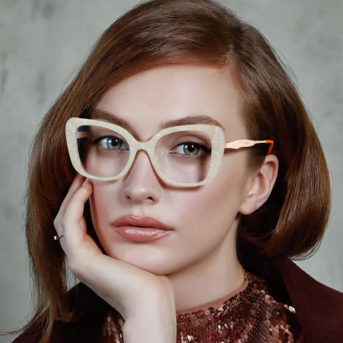 Luxury Oversized Square Glasses