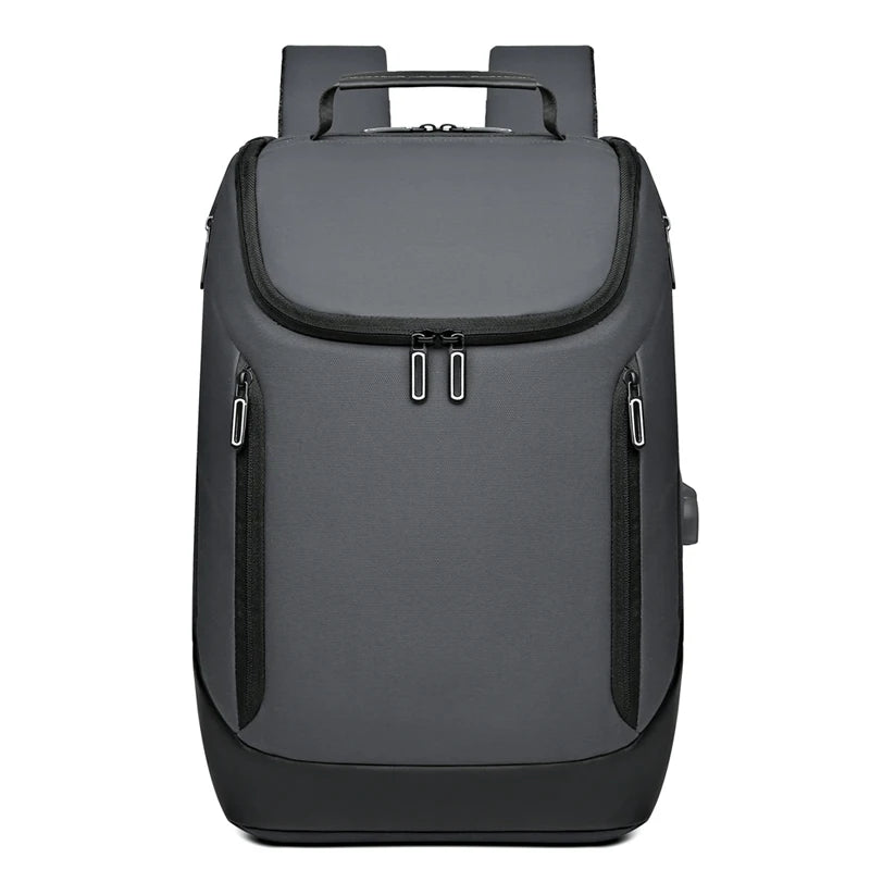 New Fashion Leisure Multi-layer Large Capacity Laptop Backpack Wear Resistant Waterproof Fabric with USB Daily Backpack