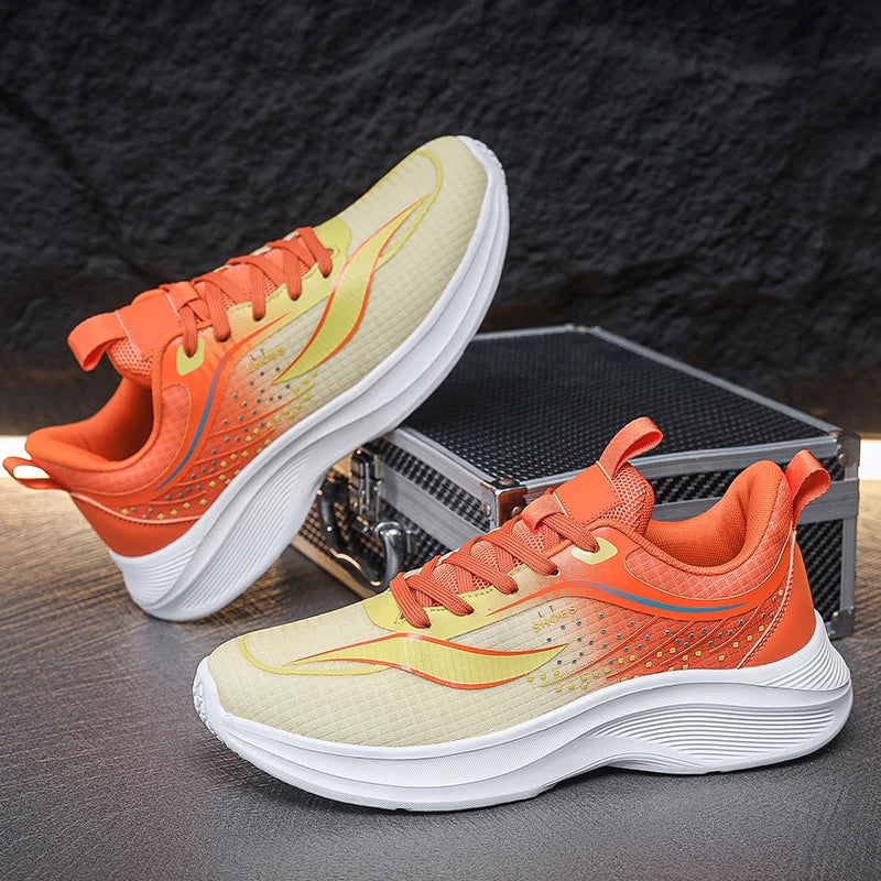 Wholesale High-quality Popular Fly Woven Mesh Lightweight Casual Sports Men's Running Shoes
