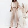Oversized Shirt Wide Leg