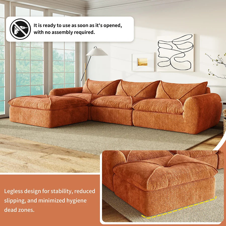 Modern Compressed Sofa Set