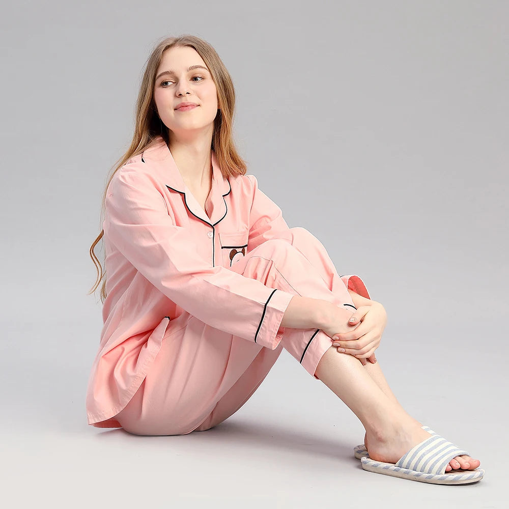 Peachy Pink Pajamas