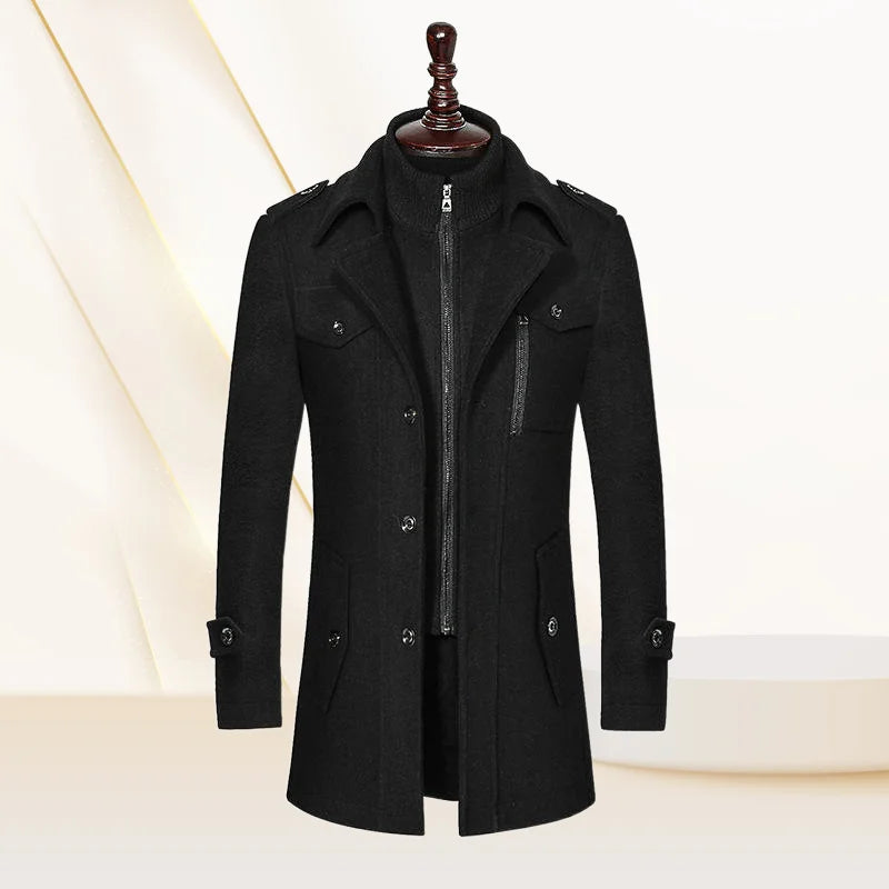Tweed Overcoat — Executive Collection