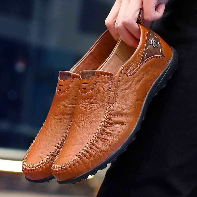 Leather Shoes Men Fashion
