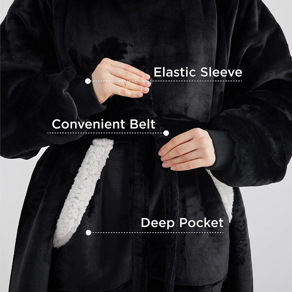Sherpa Hoodie Blanket — Kids Collection