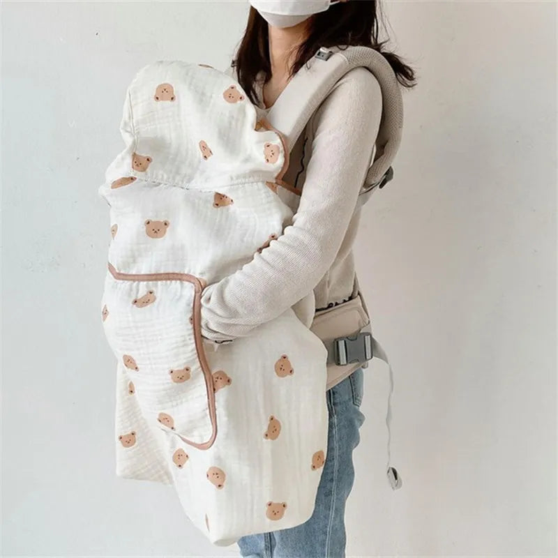 Baby Swaddles Wrap for Boys and Girls Swaddle Blanket for Newborns, Baby Sleeping Bag 3-6 Months Cotton