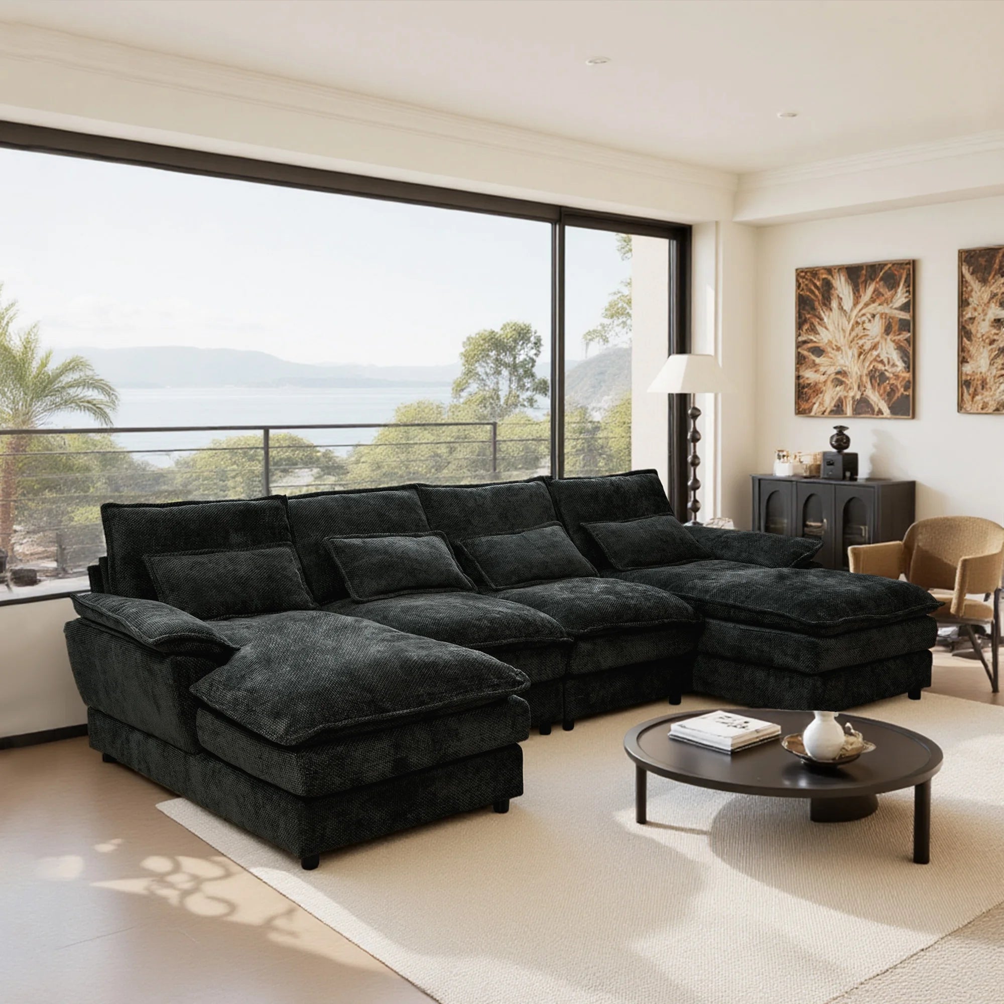 Modular Convertible Sectional Sofa