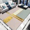 Modern Nordic Printed 10mm Ins Style Polyester Carpet Simple Atmosphere Bedroom Bedside Blanket for Living Room Floor