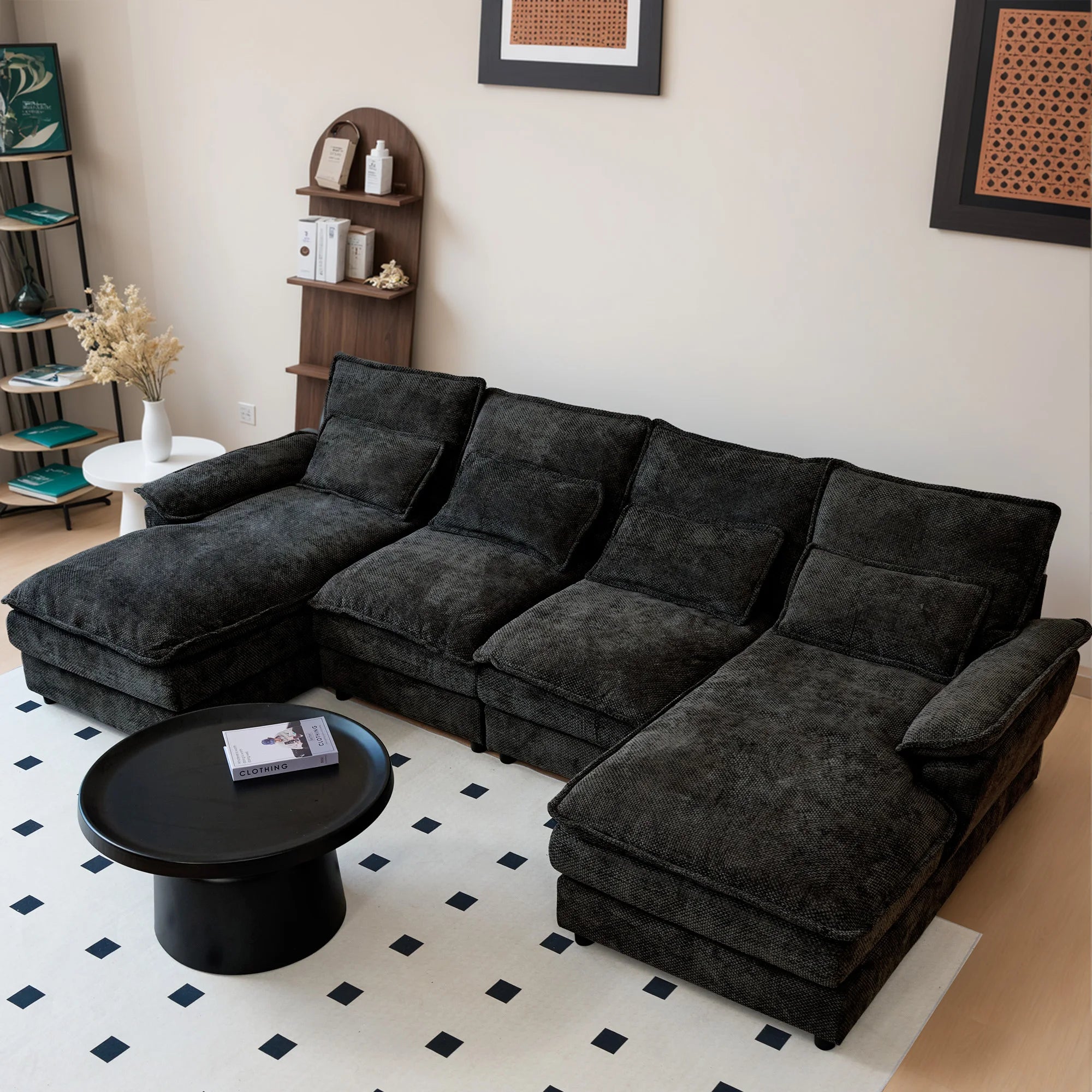 Modular Convertible Sectional Sofa