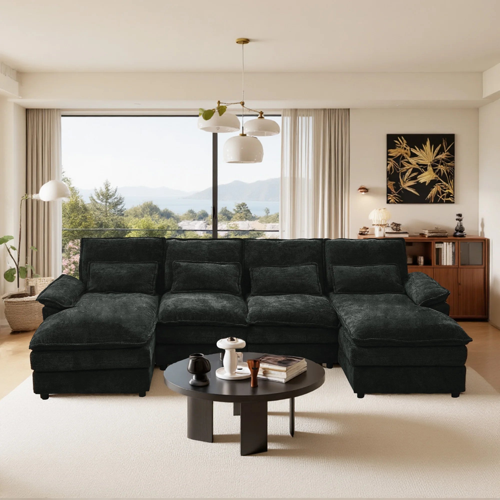 Modular Convertible Sectional Sofa