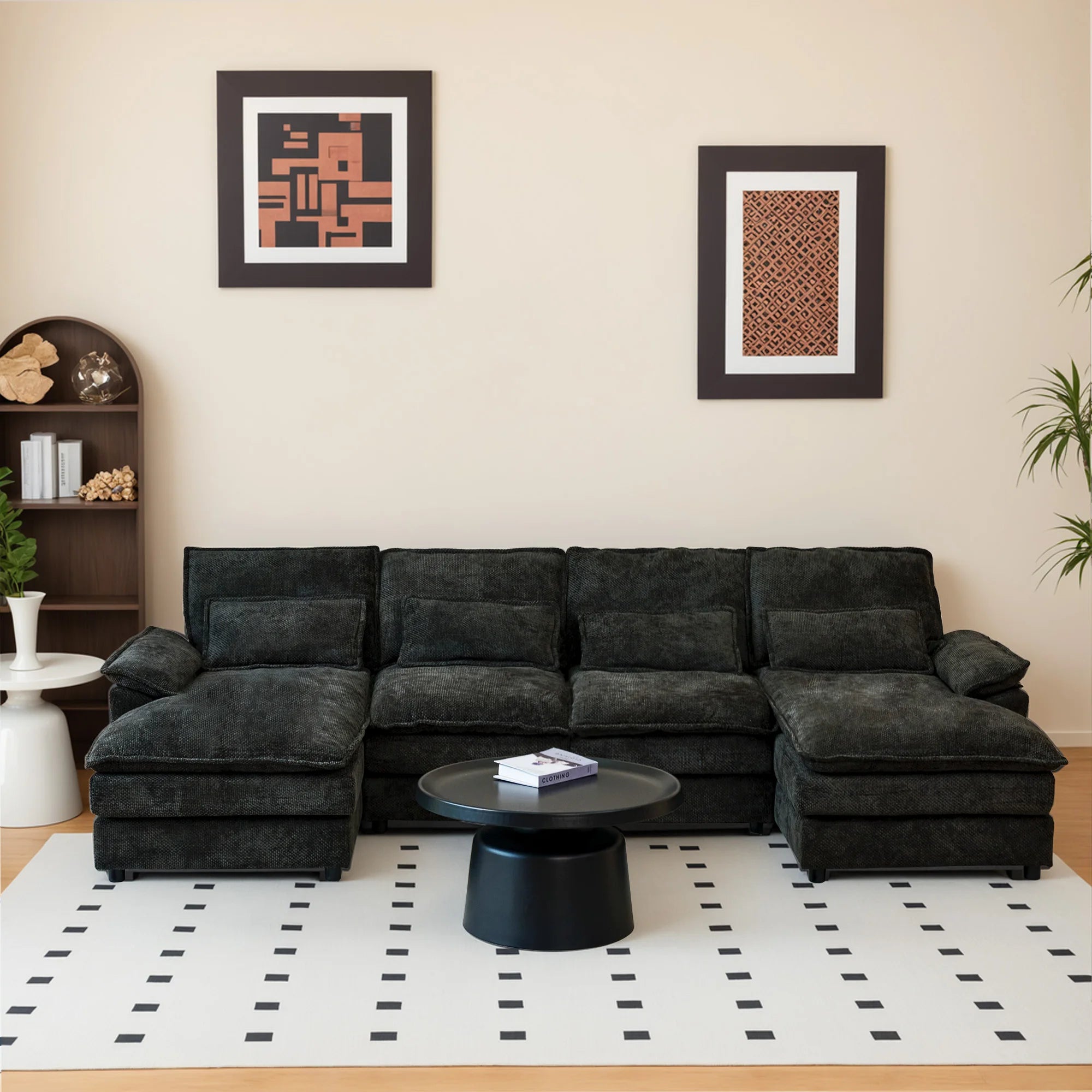 Modular Convertible Sectional Sofa