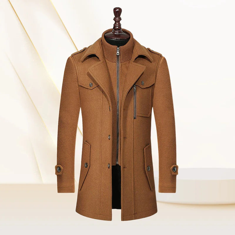 Tweed Overcoat — Executive Collection