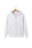 2025 Unisex Full Zip Long Sleeve Hoodie With Large Front Pocket