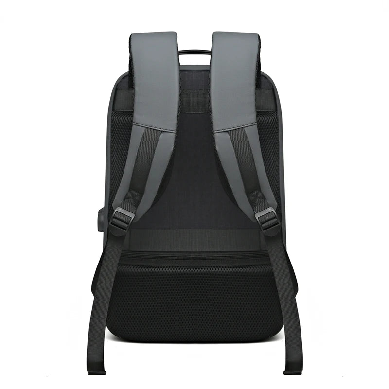 New Fashion Leisure Multi-layer Large Capacity Laptop Backpack Wear Resistant Waterproof Fabric with USB Daily Backpack