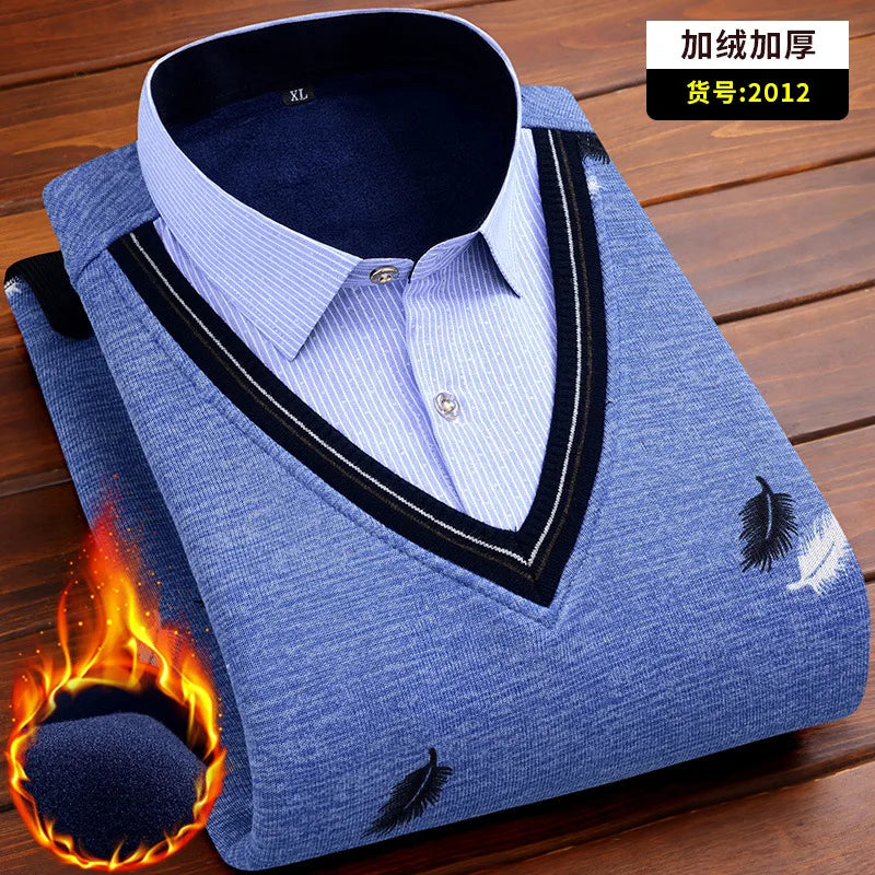 Fleece-Lined Shirt — Winter Essentials