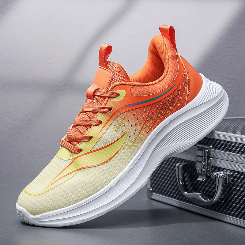 Wholesale High-quality Popular Fly Woven Mesh Lightweight Casual Sports Men's Running Shoes