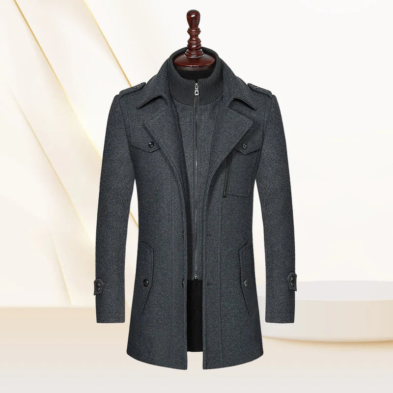 Tweed Overcoat — Executive Collection