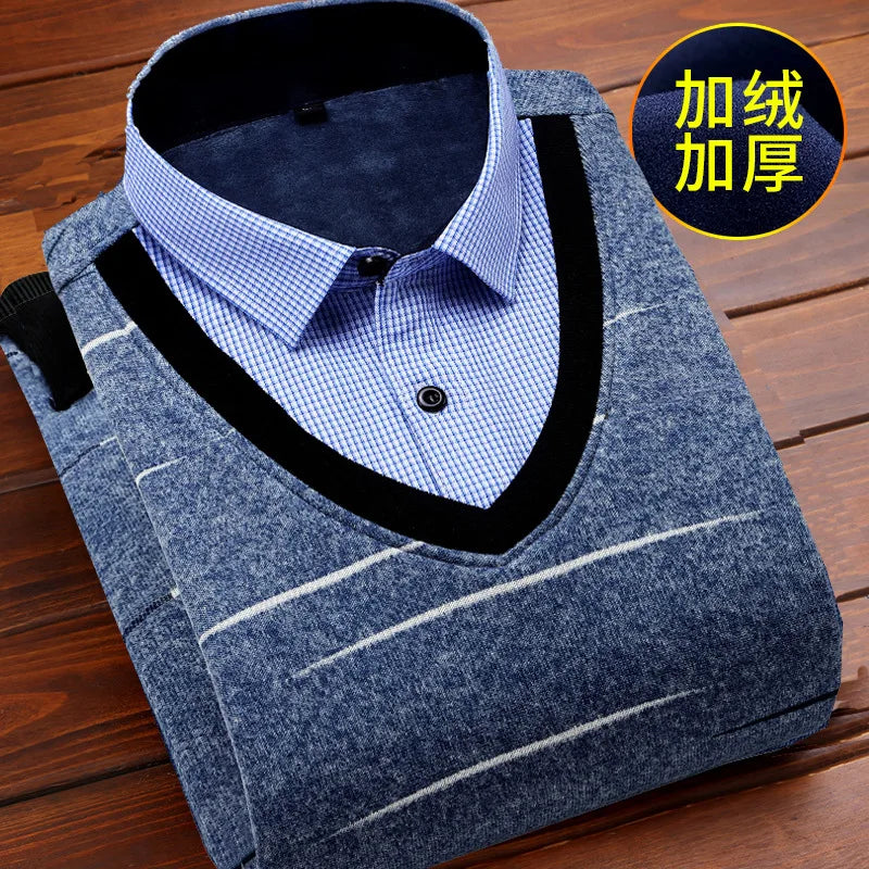 Fleece-Lined Shirt — Winter Essentials