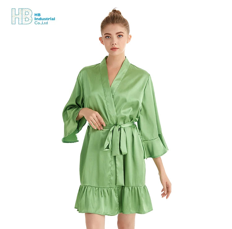 New 8238 Ruffle Satin