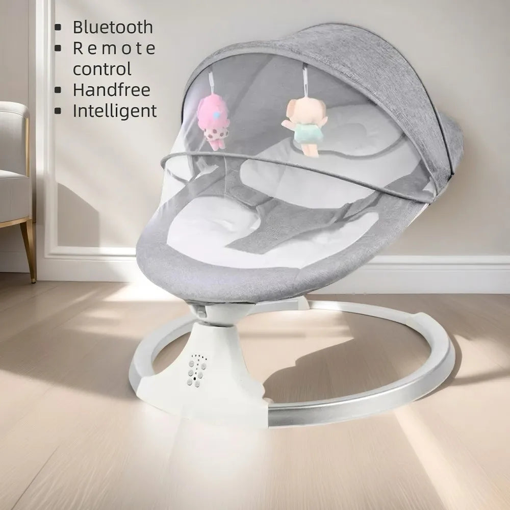 Wholesale Multi-functional Electric Swing Baby Cradle with Remote Control