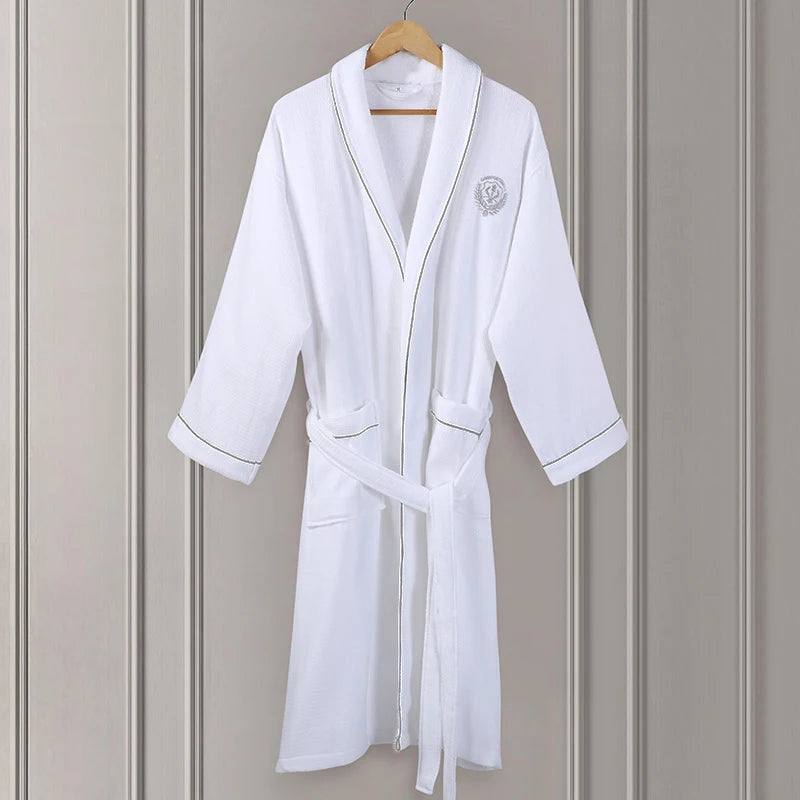 Continental Luxe Bathrobe - 5 Star Hotel Cotton Bathrobe