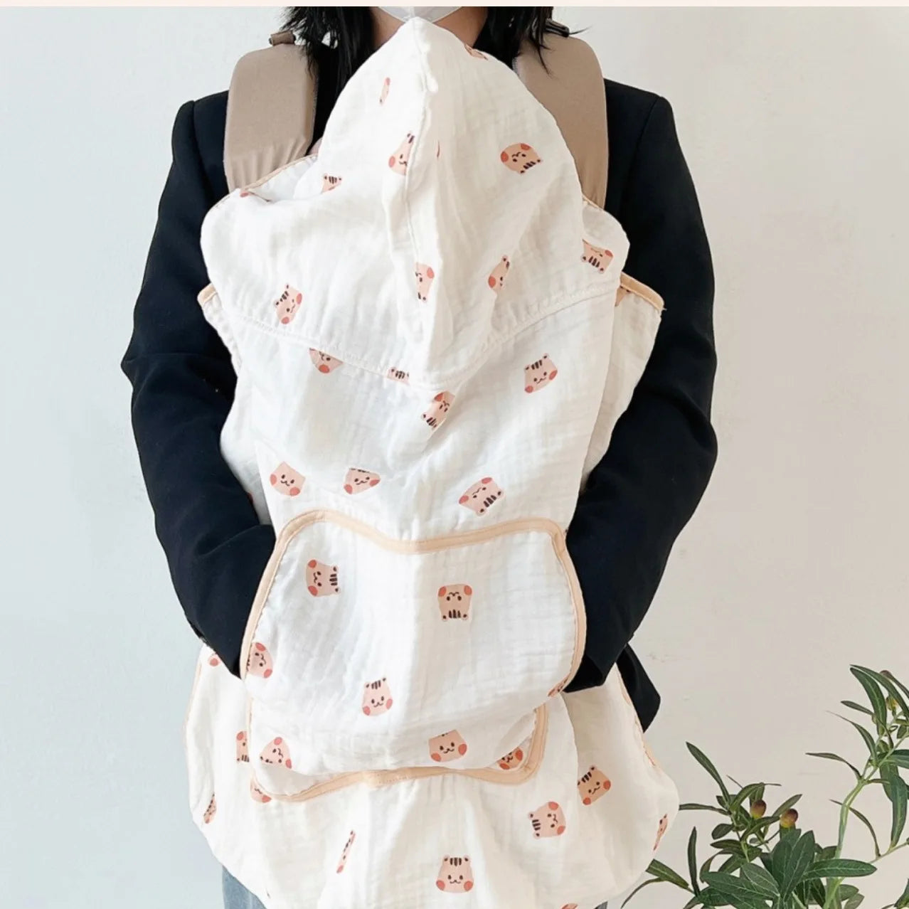 Baby Swaddles Wrap for Boys and Girls Swaddle Blanket for Newborns, Baby Sleeping Bag 3-6 Months Cotton