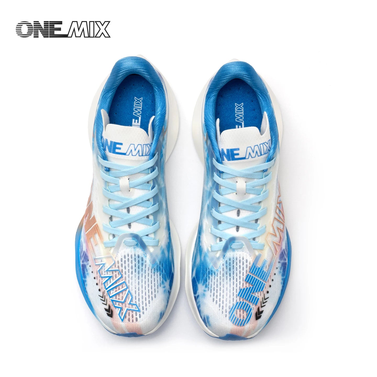 ONEMIX-Nylon Carbon Board Marathon Running Racing Shoes, Professional Stable Support, Shock-relief, Ultra-light Rebound Sneaker