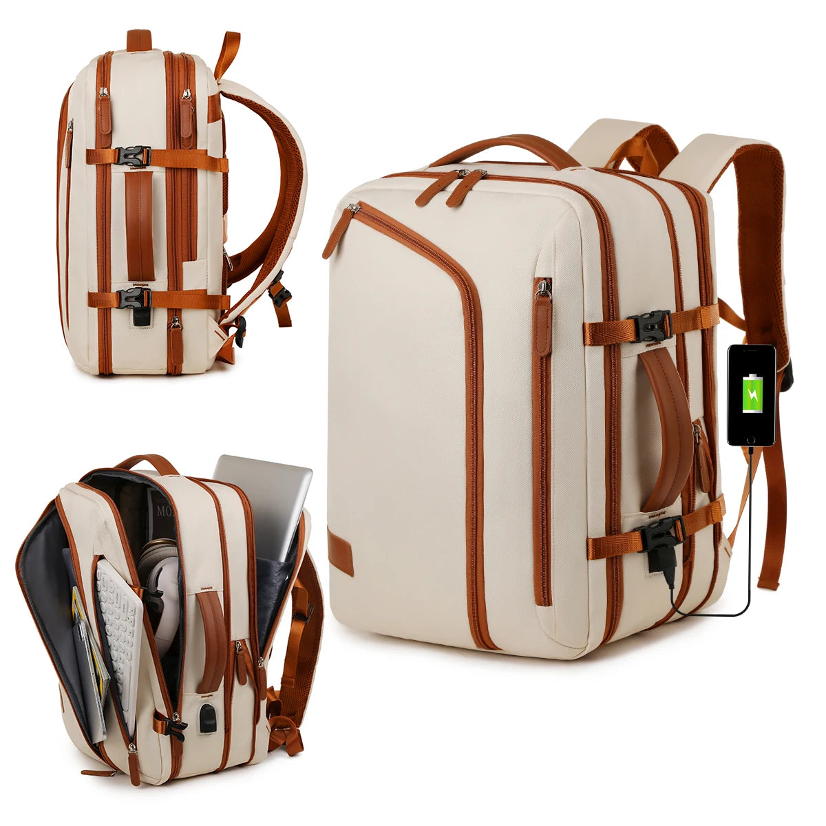 Backpack Unisex New Simple Business Computer Backpack Outdoor Large