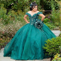 Customized Emerald Green Quinceanera