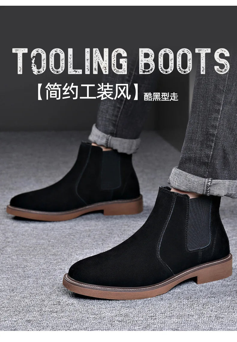 Men's Chelsea Leather Boots