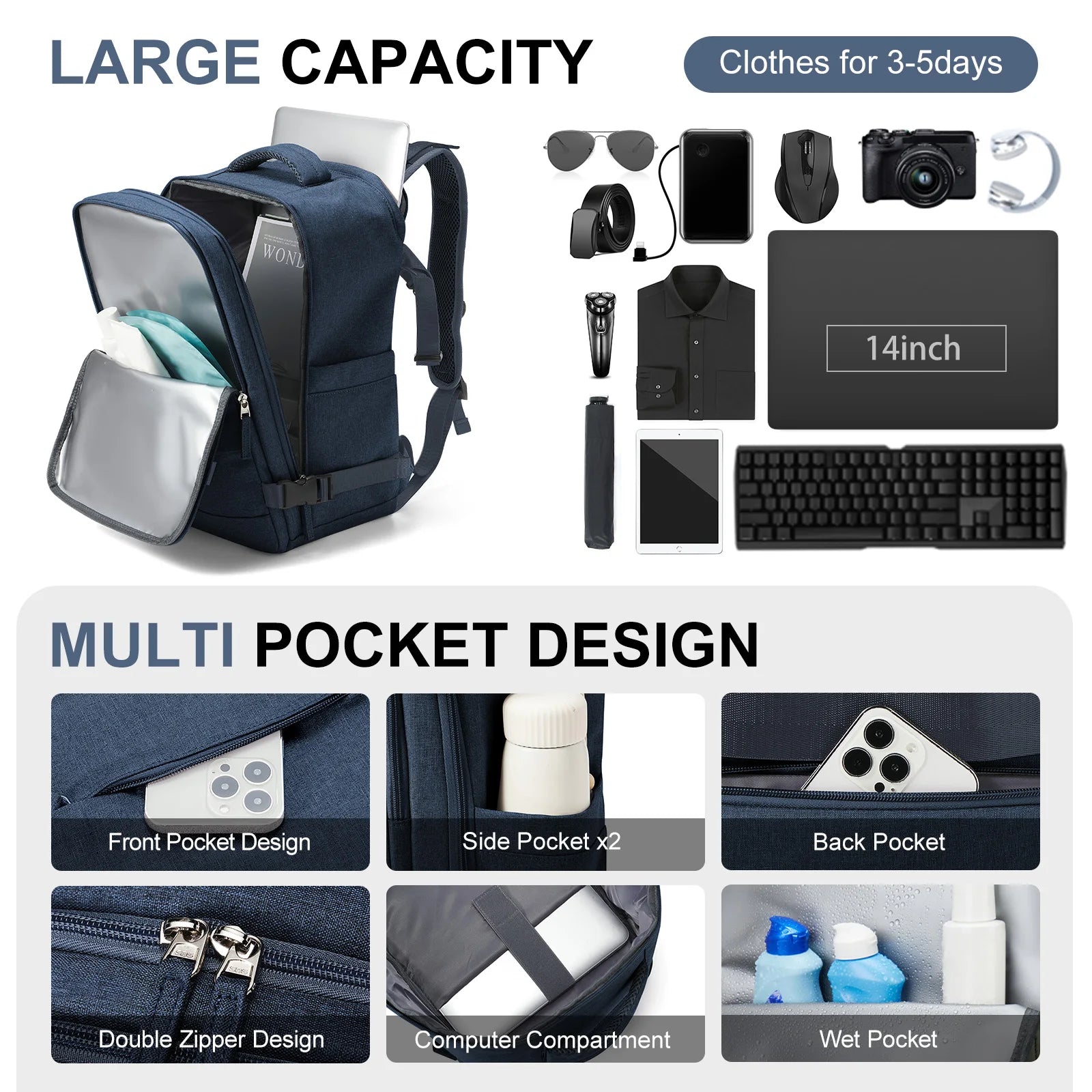 Travel Backpack Short Distance