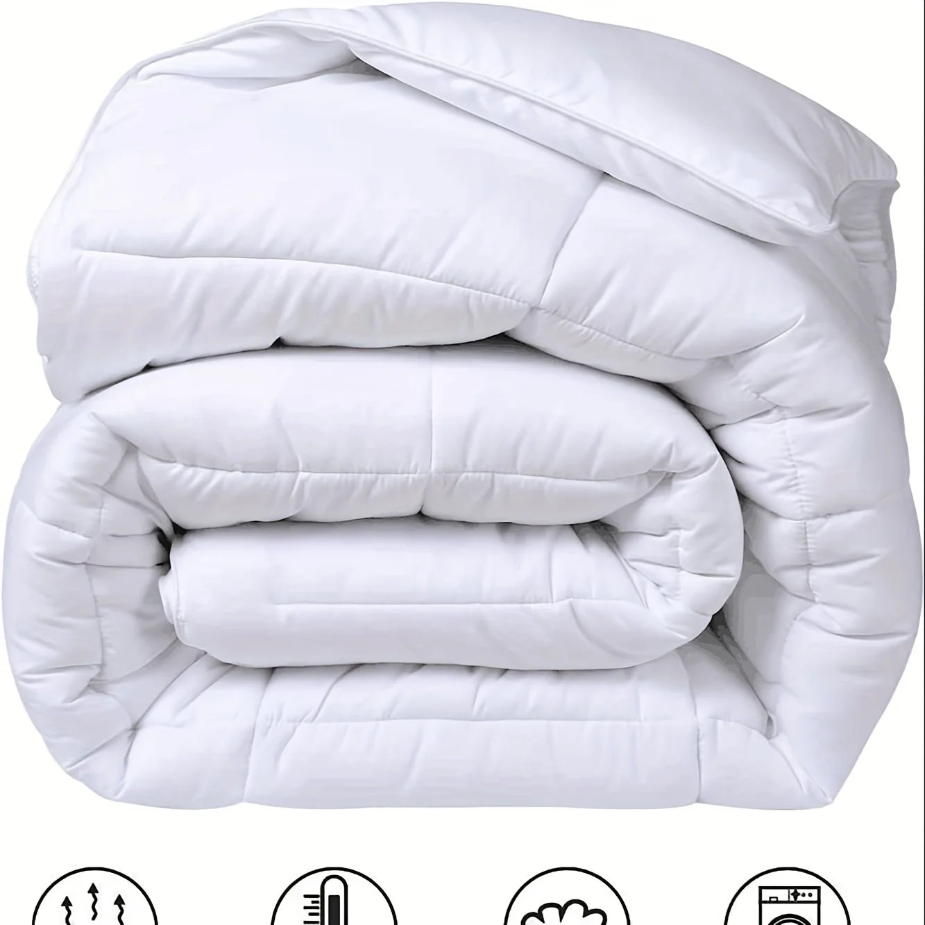 All Season Duvets and Quilts for Bed - Cooling Comforter for Double Bed - Home Textile