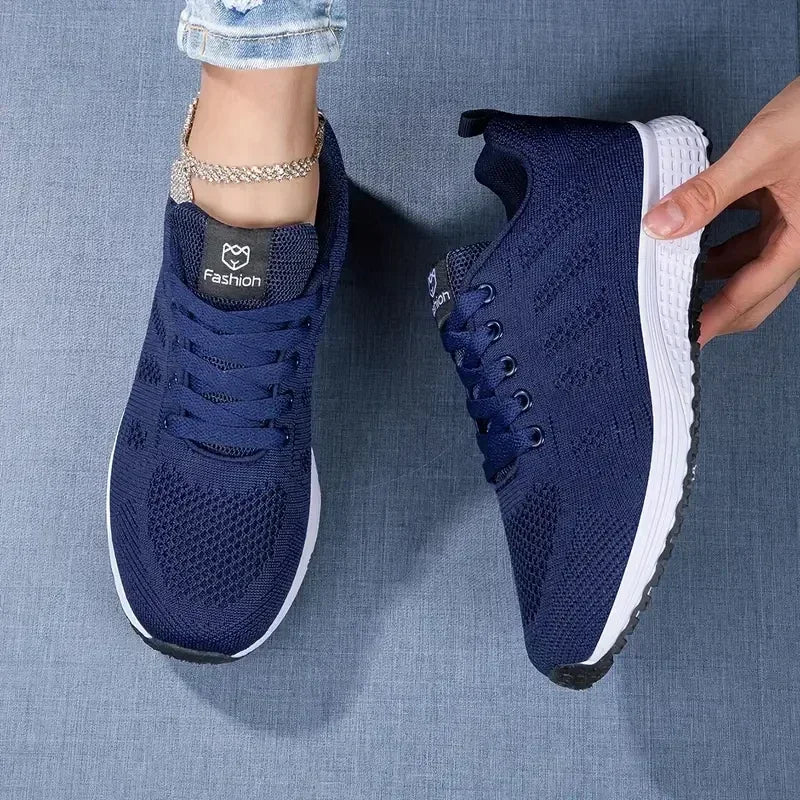 Running Shoes for Women - Breathable Casual Sneakers - Luxury Brand Sport Shoes - Summer Fashion Light Basketball Tennis Walking Shoes
