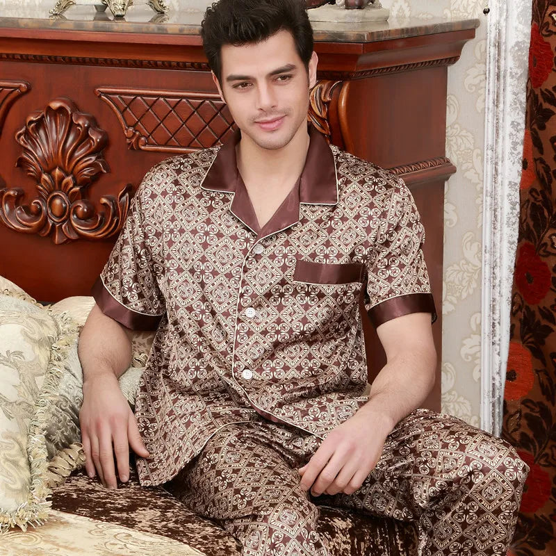 Silky Sleep Outfits for Men